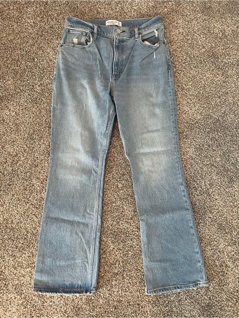 Abercrombie & Fitch Light Blue Vintage Flare Jeans